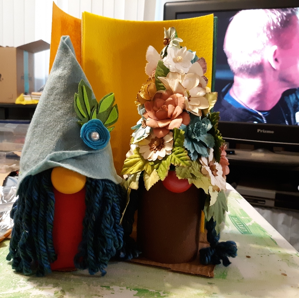 Mother nature gnome and mister nature